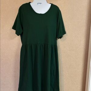 Brave Soul Forest Green Dress